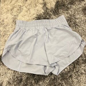 Lululemon Athletica Sky Blue Women's Athletic Shorts
